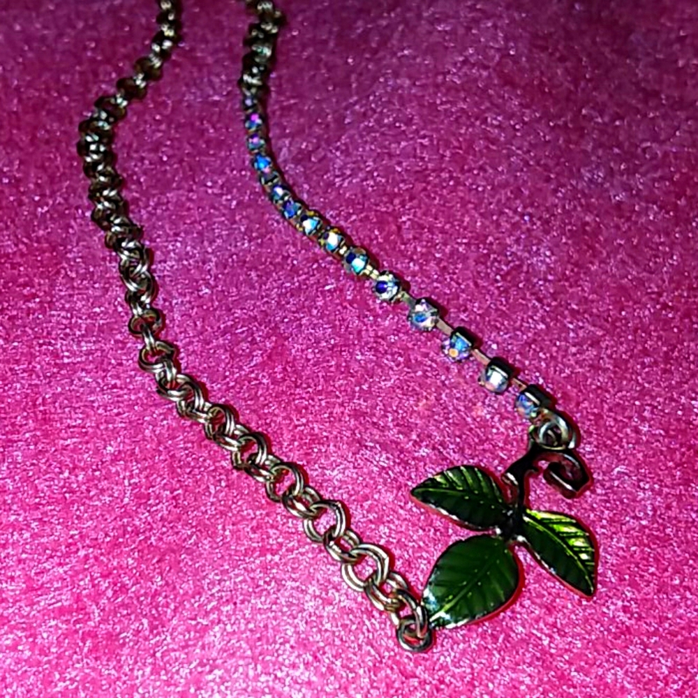 Betsey Johnson Dark Forest Necklace